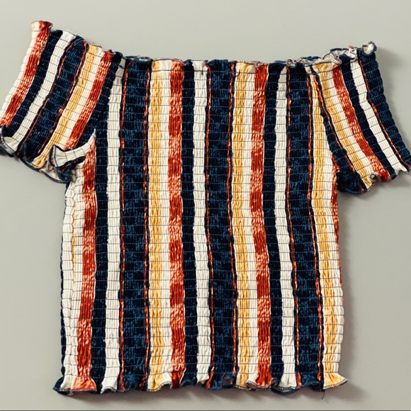 Sweater top, ruffled, used once, Orange Riss, M - Picture 2 of 7